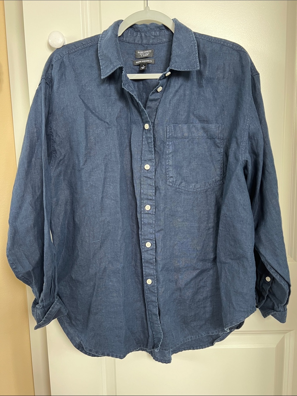 Baird McNutt Irish Linen Shirt from J. Crew Navy